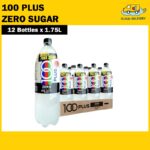 100 Plus Zero Sugar Bottle (12 x 1.75L) - Expiry 28 Sept 2026