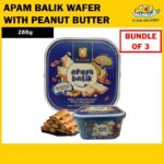 [Bundle of 3] Big Country Apam Balik Wafer with Peanut Butter 288g - Expiry 6 May 2026