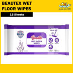 Beautex Wet Floor Wipes 15s