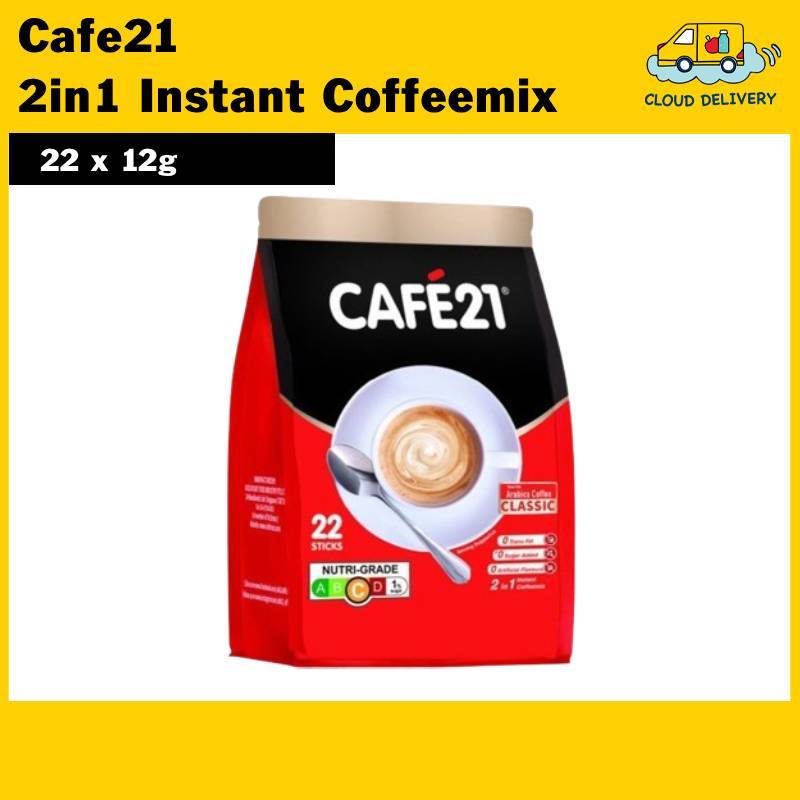 Cafe21 2in1 Instant Coffeemix (22 x 12g) Cafe21 2in1 Instant Coffeemix (22 x 12g) - Image 1