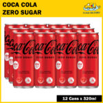 Coke Coca Cola Zero Sugar (12 x 320ml)