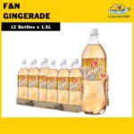 F&N Bottled Drink - Gingerade (12 x 1.5L) - Expiry 07 Jan 2027