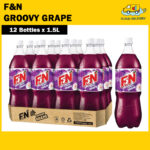 F&N Bottled Drink - Grape (12 x 1.5L)