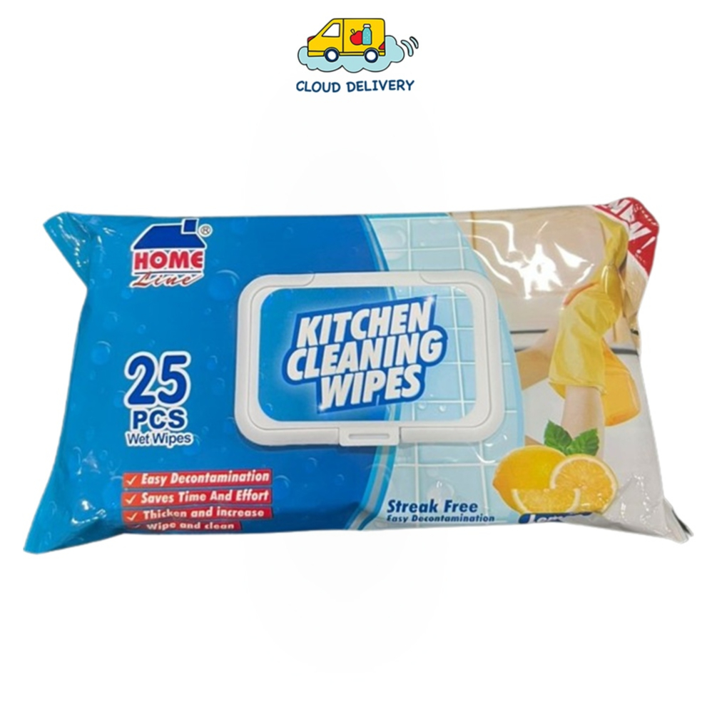 Kitchen Cleaning Wipes , 25s Kitchen Cleaning Wipes , 25s - Image 1