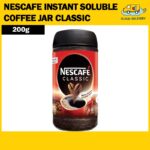 Nescafe Instant Soluble Coffee Jar Classic 200g
