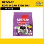 Nescafe Kopi O Gao Siew Dai 20x14g