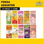 Pokka Tea (24 x 250ml) [Green Tea/Lemon Tea/Strawberry Tea/Blueberry Tea/Peach Tea/Oolong/Bandung/Houjicha/Kiyo]