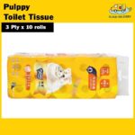 Pulppy Toilet Tissue (3 Ply x 10 rolls)