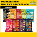 Younger Farm Mini Rice Cracker 60g - Expiry 20 Oct 2026