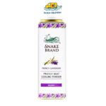 Snake Brand Prickly Heat Powder French Lavender 280g - Expiry 7 Jan 2024