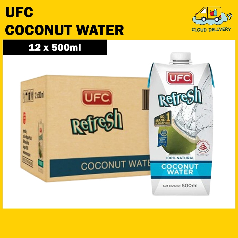 UFC Coconut Water (12 x 500ml) UFC Coconut Water (12 x 500ml) - Image 1